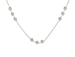 NEC1095 18k White Gold Diamond Necklace