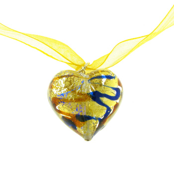 NLS1015 Silk Murano Glass Necklace