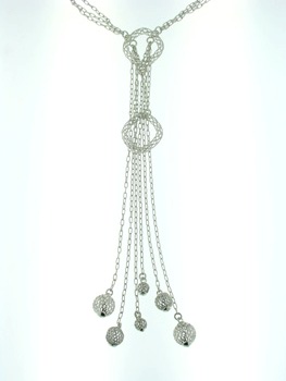 NLS1052 Sterling Silver Necklace