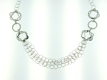 NLS1054 Sterling Silver Necklace