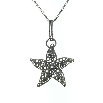 NLS1075 Sterling Silver Necklace