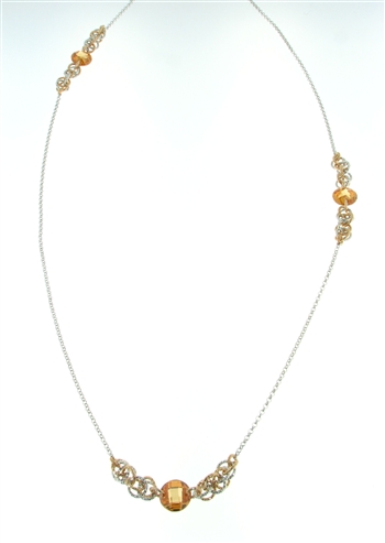 NLS1129 Three Faceted Round Cubic Zirconium