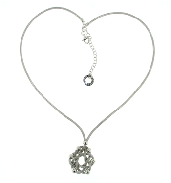NLS1186 Sterling Silver Necklace