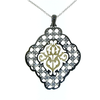 NLS1187 Sterling Silver Necklace
