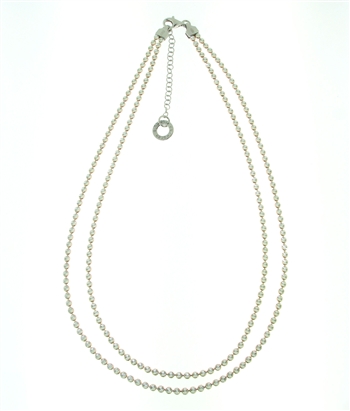 NLS1197 Sterling Silver Necklace