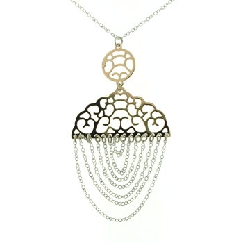 NLS1202 Sterling Silver Necklace