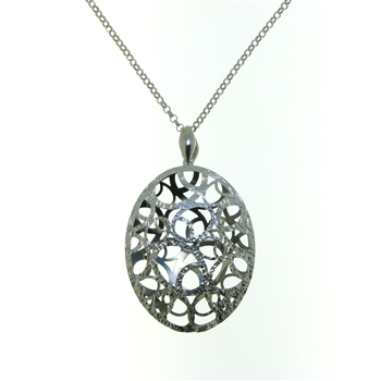 NLS1213 Sterling Silver Necklace