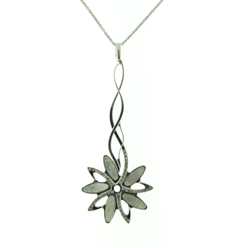 NLS1219 Sterling Silver Necklace