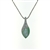 NLS1267 Sterling Silver Crystal Necklace