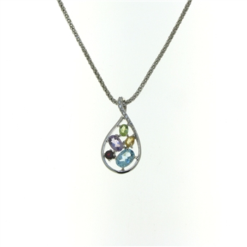 NLS1271 Sterling Silver Necklace