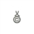 PLD01025 18k White Gold Diamond Pendant