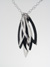 PLG1005 18k White Gold Onyx Pendant