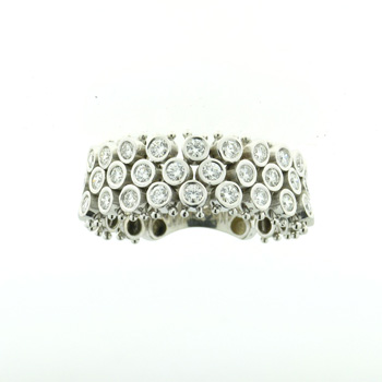 R000002 18k White Gold Diamond Ring