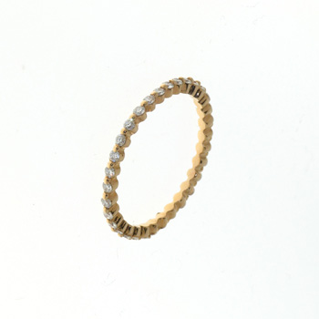 RLD0016 18k Rose Gold Diamond Ring