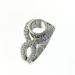 RLD0075 18k White Gold Diamond Ring