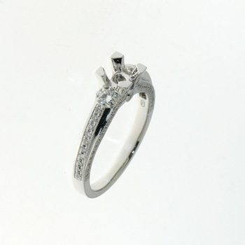 RLD0084 18k White Gold Diamond Ring