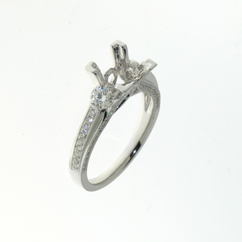 RLD0101 18k White Gold Diamond Ring