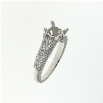 RLD01033 18k White Gold Diamond Ring
