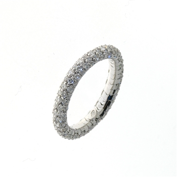 RLD01114 18k White Gold Diamond Ring