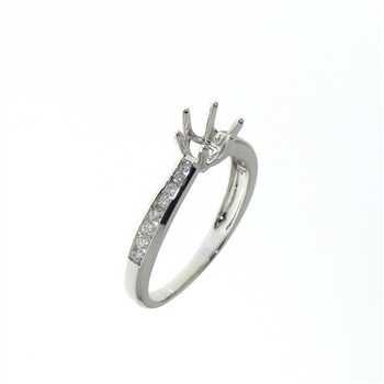 RLD01130 18k White Gold Diamond Ring