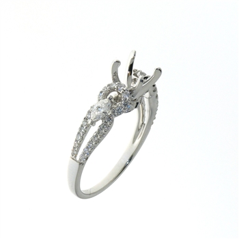 RLD01134 18k White Gold Diamond Ring