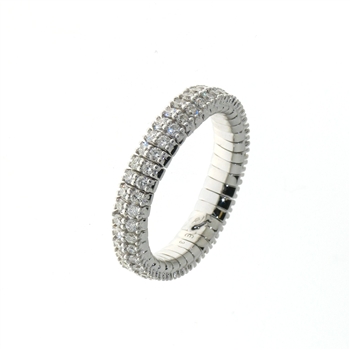 RLD01140 18k White Gold Diamond Ring
