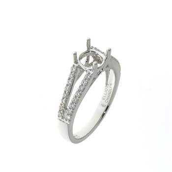 RLD01144 18k White Gold Diamond Ring