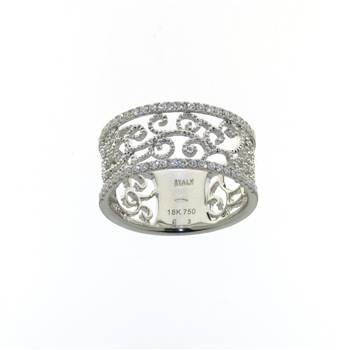 RLD01211 18k White Gold Diamond Ring