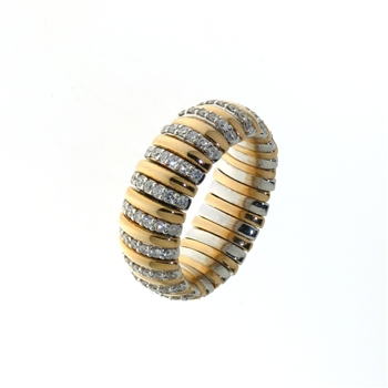 RLD01270 18k White & Rose Gold Diamond Ring