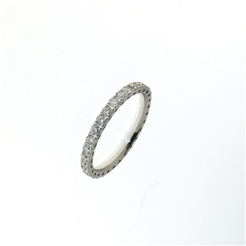 RLD01382 18k White Gold Diamond Ring