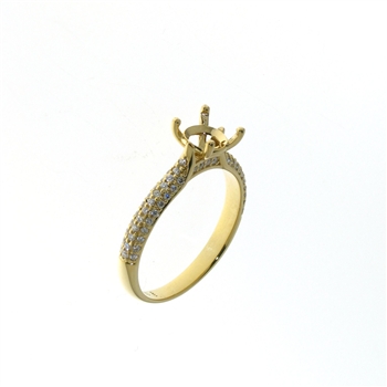 RLD01447 18k Yellow Gold Diamond Ring
