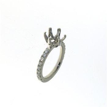 RLD01469 18k White Gold Diamond Ring