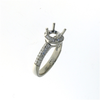 RLD01471 18k White Gold Diamond Ring