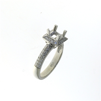 RLD01472 Platinum Diamond Ring