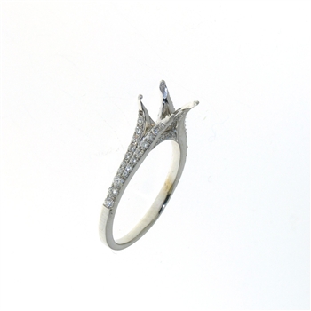 RLD01473 18k White Gold Diamond Ring
