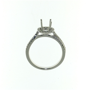RLD01508 18k White Gold Diamond Ring