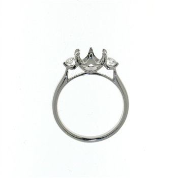 RLD01535 18k White Gold Diamond Ring