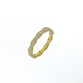 RLD01546 18k Yellow Gold Diamond Ring