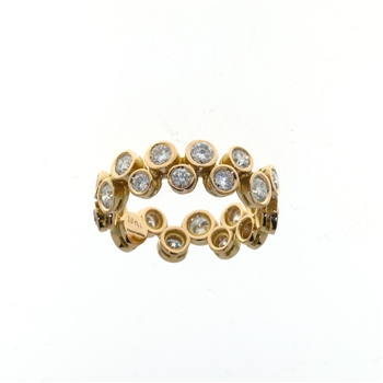 RLD4339 18k Rose Gold Diamond Ring