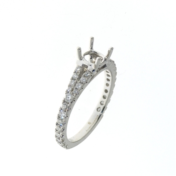 RLD4369 18k White Gold Diamond Ring