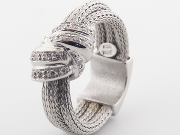 RLD5150 18k White Gold Diamond Ring