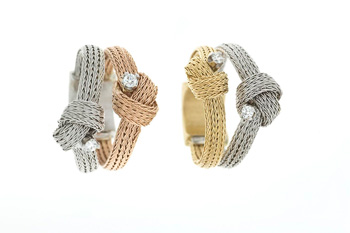 RLD5154 18k Rose & White Gold Diamond Ring