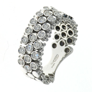 RLD5195 18k White Gold Diamond Ring