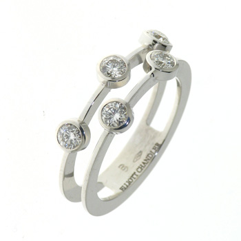 RLD5210 18k White Gold Diamond Ring