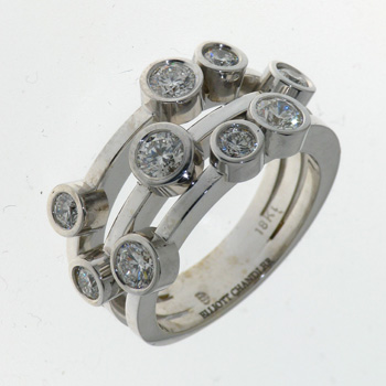 RLD5215 18k White Gold Diamond Ring
