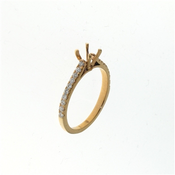 RLD5799 18k Rose Gold diamond Ring
