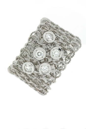 RLD6044 18k White Gold Diamond Ring