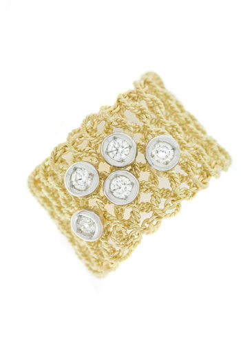 RLD6046 18k Yellow Gold Diamond Ring