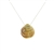 SG1017 Cote D'Azur 18k White Gold Diamond Seashell Necklace
