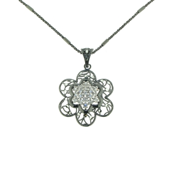 NLS1093 Sterling Silver Necklace